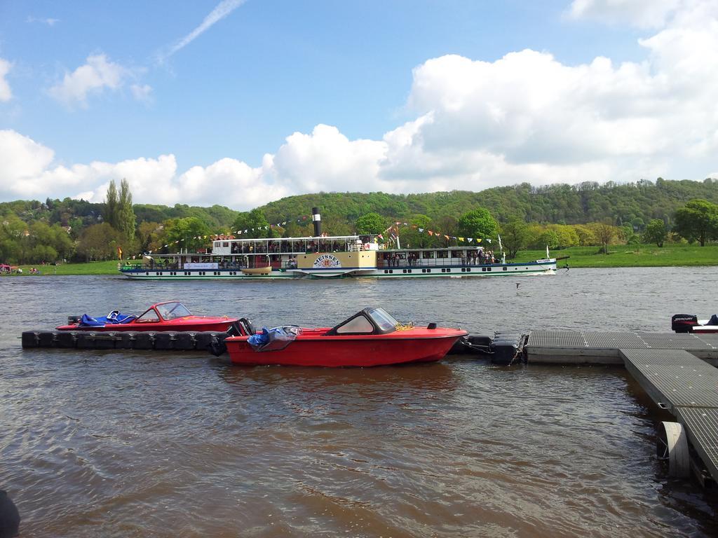 Ferienwohnung An Der Elbe Dresden Kamer foto