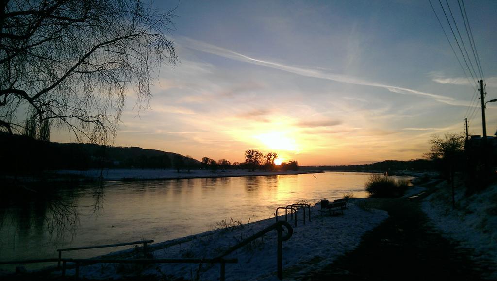 Ferienwohnung An Der Elbe Dresden Kamer foto